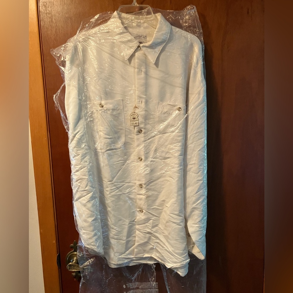White Button-Up Shirt